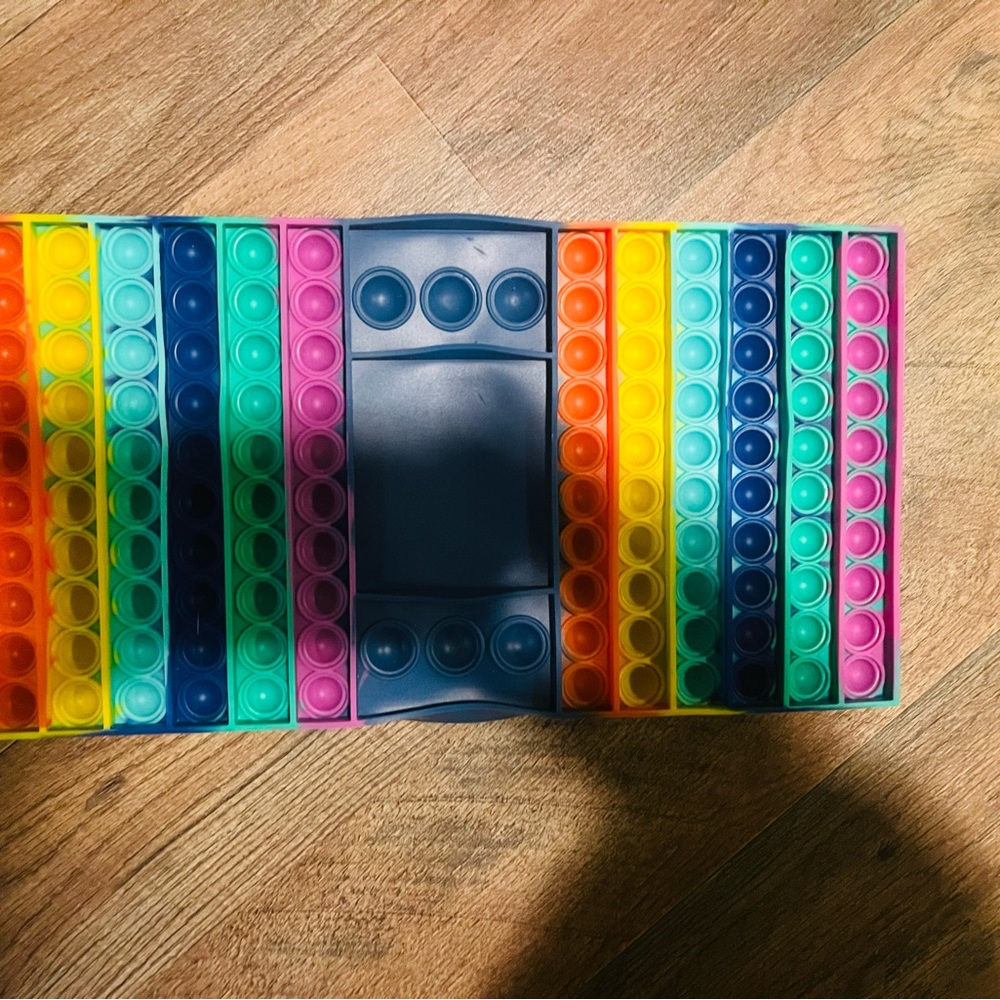 Pop It Fidget Rainbow Color Bundle - Picture 3 of 5